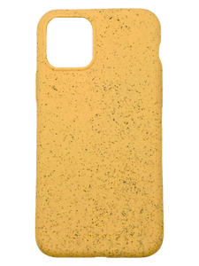 Compostable & Co. iPhone 11 pro yellow biodegradable phone case