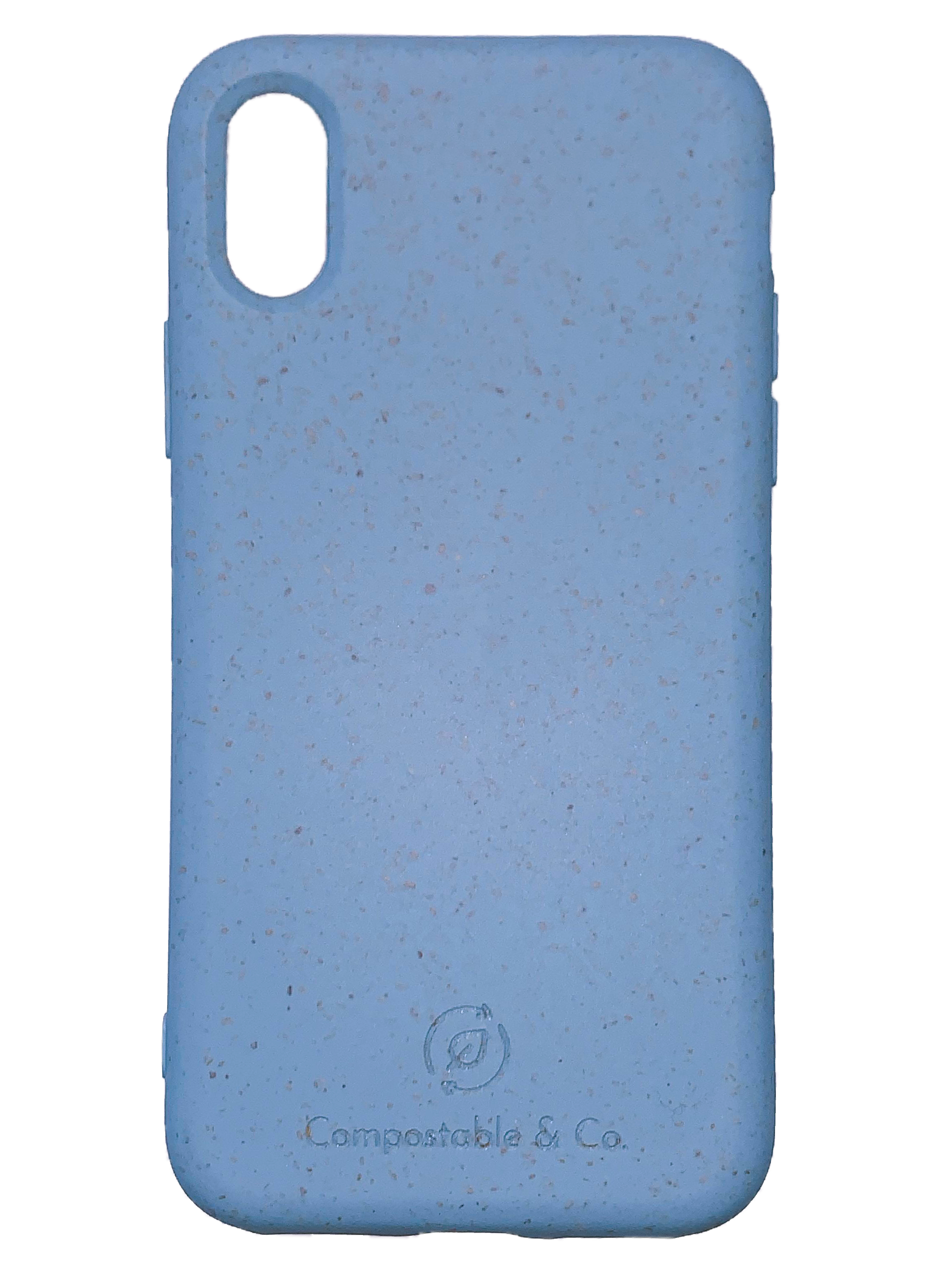 Compostable & Co. iPhone x / xs blue biodegradable phone case