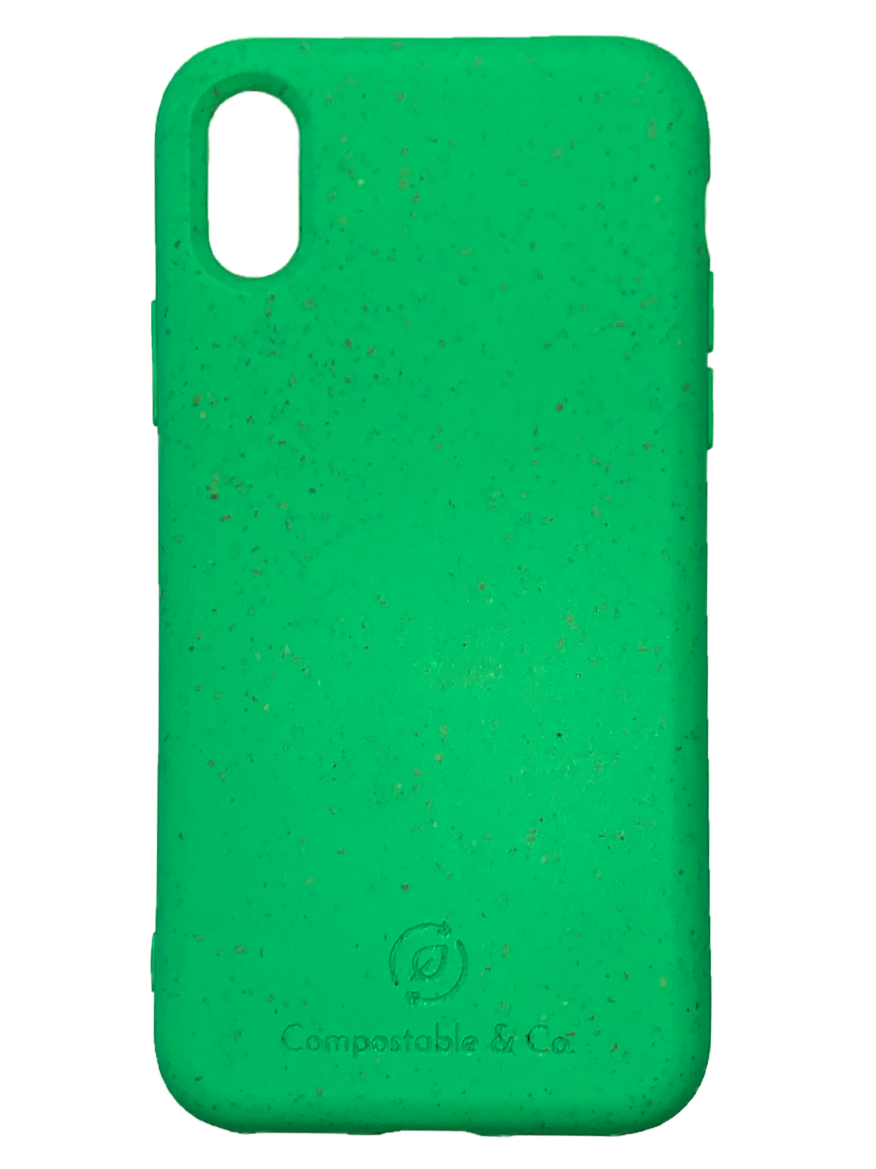 Compostable & Co. iPhone x / xs green biodegradable phone case